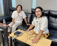 DVD副音声収録に臨んだロッチ。