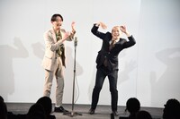 漫才を披露するパンプキンポテトフライ