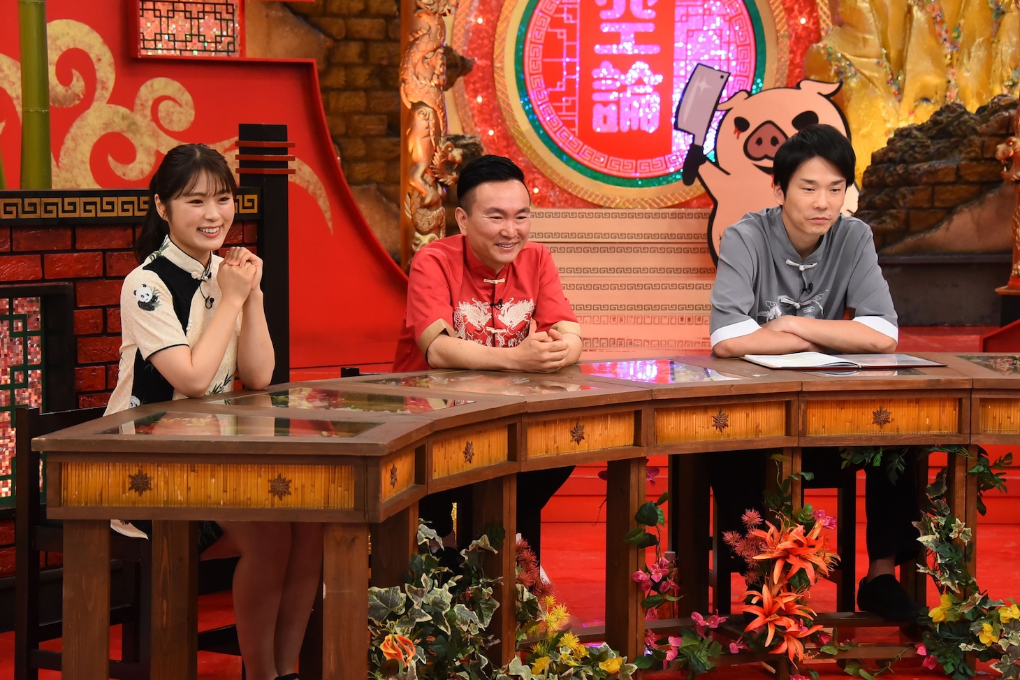 「かまいたちの机上の空論城」のワンシーン。 (c)関西テレビ