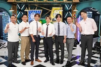 左から千鳥、NEWS、かまいたち。(c)日本テレビ