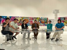 左からラランド、令和ロマン、ヨネダ2000。(c)日本テレビ