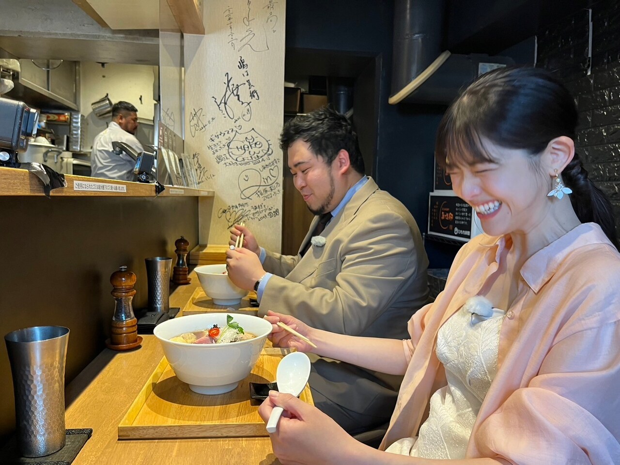 令和ロマン・松井ケムリ＆松村沙友理、視聴率100%のラーメンロケを目指す