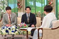 オズワルドと黒柳徹子。(c)テレビ朝日