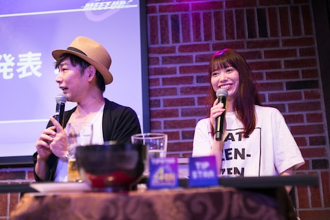 左から鬼ヶ島・和田、安森あや那。