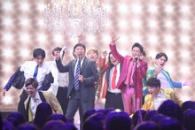 ほいけんた、郷ひろみら。(c)フジテレビ