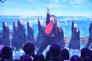 花巻東高等学校×ハナコ岡部 (c)フジテレビ