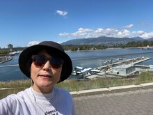 光浦靖子が語学学校の生徒たちと弁当を食べていた場所。