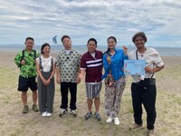 左からザ・マミィ酒井、髙木菜那、ダイアン・ユースケ、ダイアン津田、黒谷友香、大久保嘉人。(c)テレビ東京