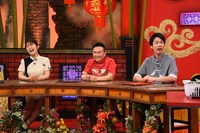 左から渋谷凪咲、かまいたち。(c)関西テレビ