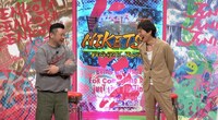 左からケンドーコバヤシ、千原ジュニア。(c)読売テレビ