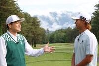 （左から）千鳥ノブ、平田憲聖。(c)フジテレビ