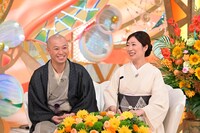 三遊亭好楽の弟子・三遊亭ぽん太夫妻 (c)ABCテレビ