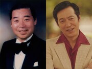 左から東八郎、東貴博。(c)日本テレビ