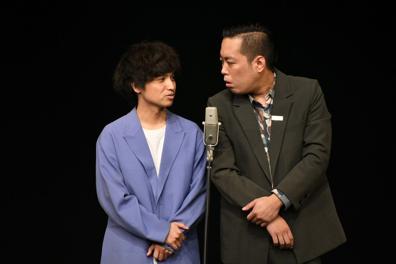 エバース、幕間なし漫才8本走り抜けたルミネ初単独ライブ 野球部の納会