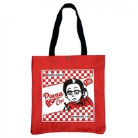 「西尾一男 PIZZA CAP スクエアトートバッグ」