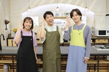左から、料理コラムニストの山本ゆり、藤井隆、DAIGO。(c)ABCテレビ