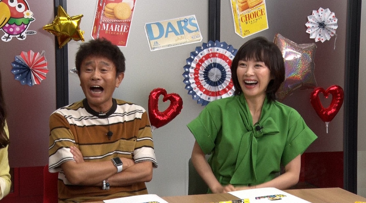 左からダウンタウン浜田、山口もえ。(c)読売テレビ