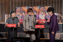 じゃんけんで発表する順番を決めるぺこぱ。