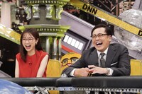 佐久間みなみアナとアリタ哲平。(c)フジテレビ