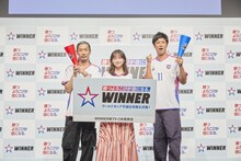 左から、パンサー菅、影山優佳、パンサー尾形。