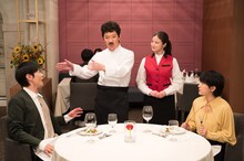 「LIFE！12周年SP」より、コントに参加する今田美桜。