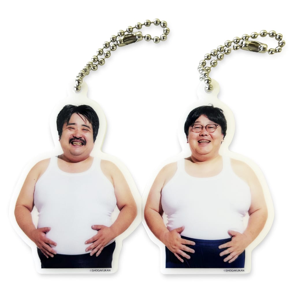 まあるいふたり展」開催 「くっつきアクリルキーホルダー」など記念