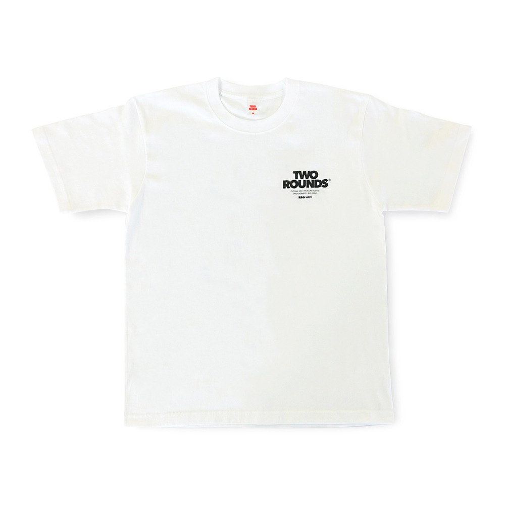 「まあるいふたり × TOWER RECORDS Tシャツ」表側イメージ