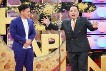 ミルクボーイ。左が駒場孝、内海崇。