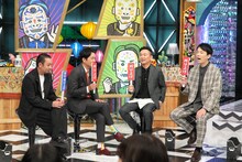 左から千鳥、かまいたち。(c)日本テレビ