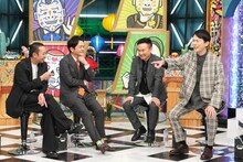 左から千鳥、かまいたち。(c)日本テレビ