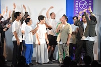 蒲谷の名前ばかりが呼ばれ、「俺わーい！」と叫ぶオッパショ石・広田。