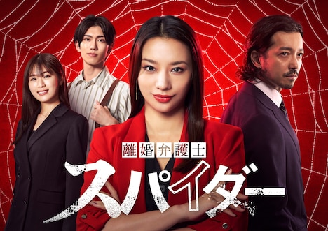 「『離婚弁護士 スパイダー』～慰謝料争奪編～」ビジュアル (c)日本テレビ