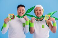 グリーングリーンに扮したチョコレートプラネット。