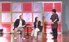 ハナコと学校の先生によるコントのワンシーン。(c)フジテレビ