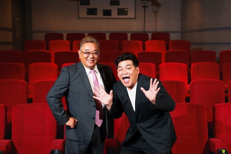 「サンドウィッチマンと最高のシメ～人生最後に何をする？～」MCのサンドウィッチマン。(c)CBC