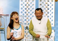 「きらきらアフロ」第1回放送　（2001年4月6日）の様子。