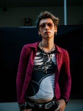 猫化粧・大蛇（撮影：山元良仁）