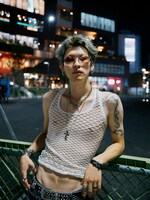 猫化粧・大蛇（撮影：山元良仁）