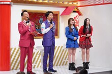 左から藤崎マーケット、野中美希、櫻井梨央。(c)読売テレビ