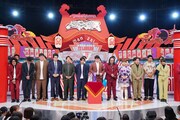 「ytv漫才新人賞ROUND1」のワンシーン。(c)読売テレビ