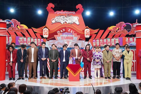 「ytv漫才新人賞ROUND1」のワンシーン。(c)読売テレビ