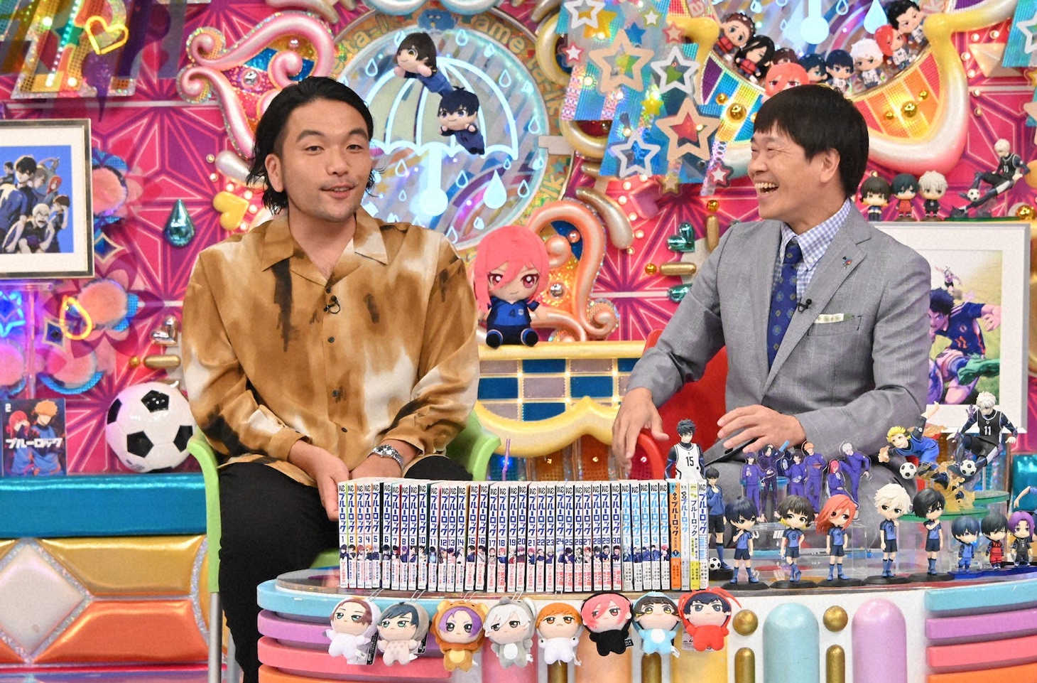 左から、見取り図・盛山、蛍原徹。(c)テレビ朝日