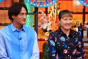 左から本並健治、丸山桂里奈。(c)読売テレビ