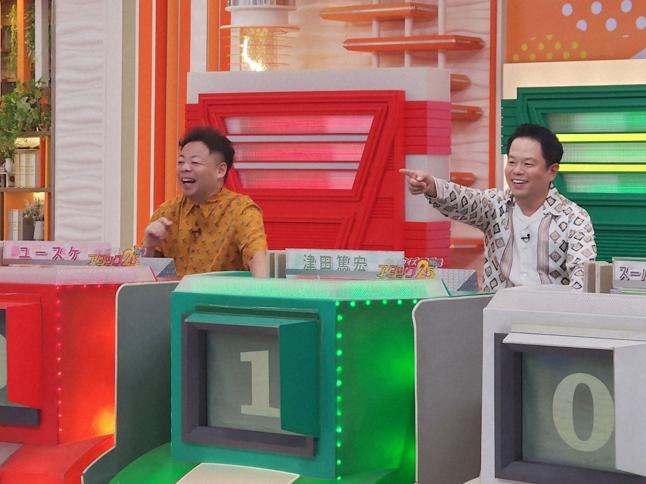 ダイアン、スーマラ、DJ KOOが解答者「パネルクイズ ダイアン25」とろサ村田MC