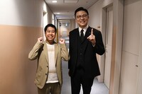 ウエストランド井口（左）とガクテンソク奥田（右）。