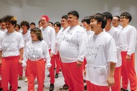 「マンゲキマインドマッチ ～若手芸人心理王決定戦～」のワンシーン。(c)関西テレビ