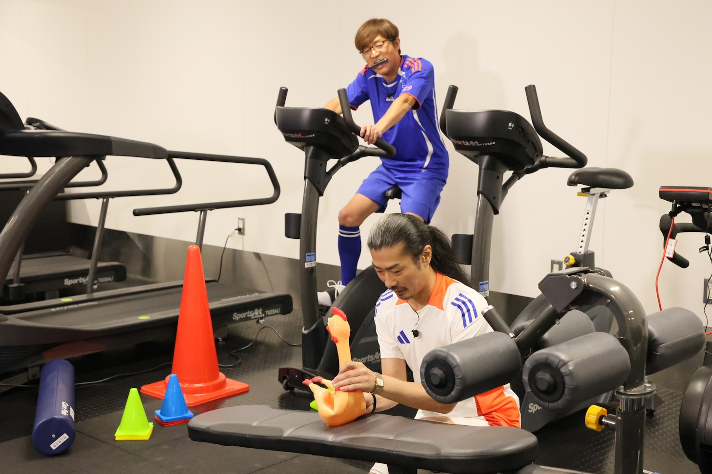 「笑わせ王決定戦」のワンシーン。(c)テレビ朝日