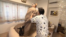 猫男爵とさらば青春の光・森田。(c)テレビ朝日