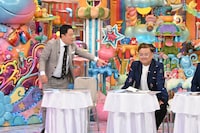 ダイアン津田と、とろサーモン久保田。(c)テレビ朝日