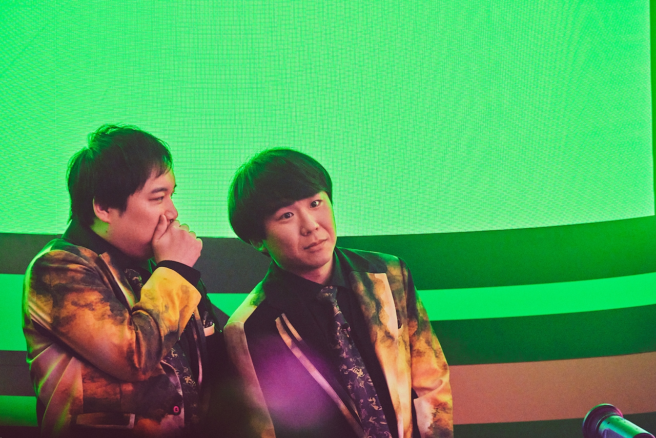 「THEゴールデンコンビ」に挑む霜降り明星せいやとハナコ秋山。